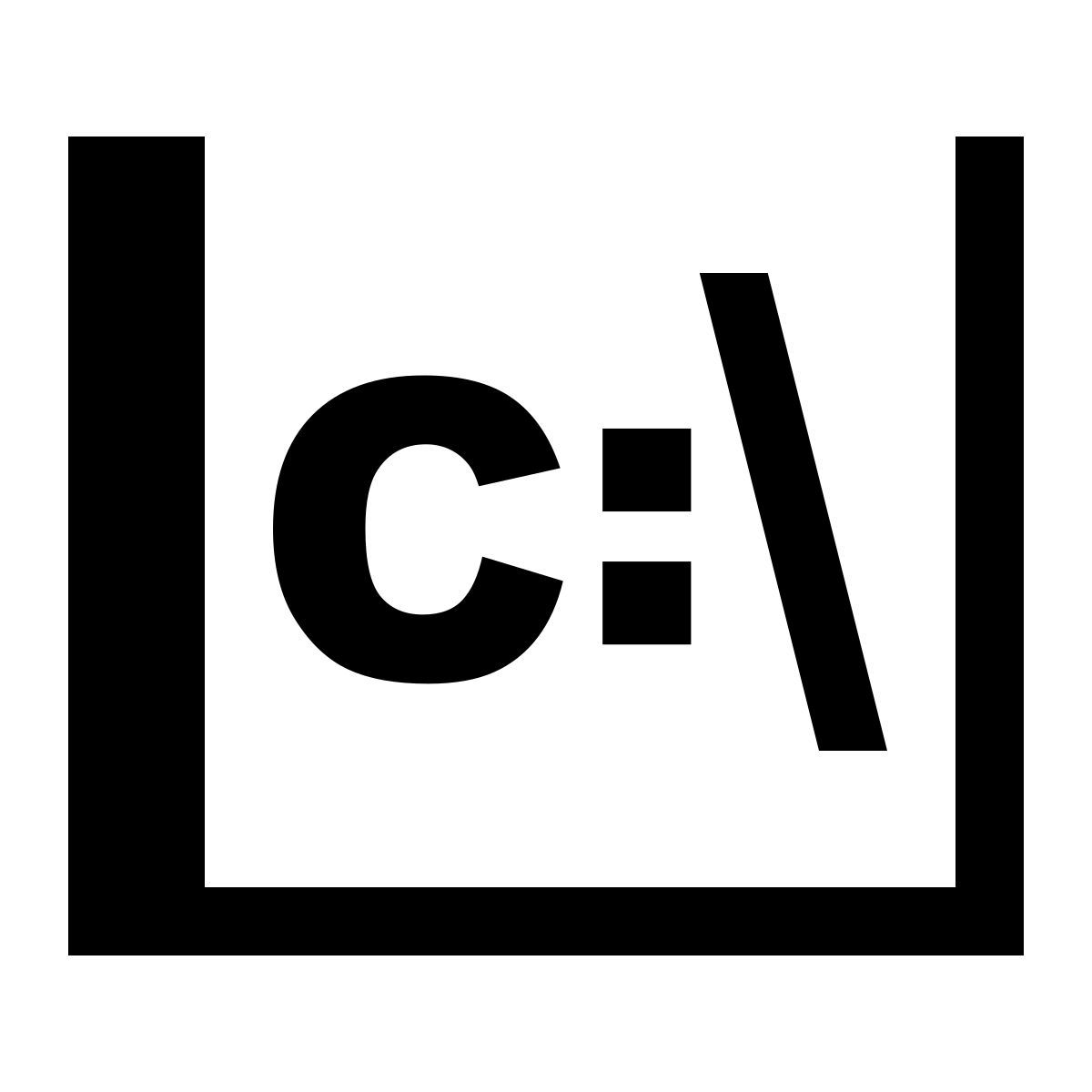 hatch style befehlszeile icon