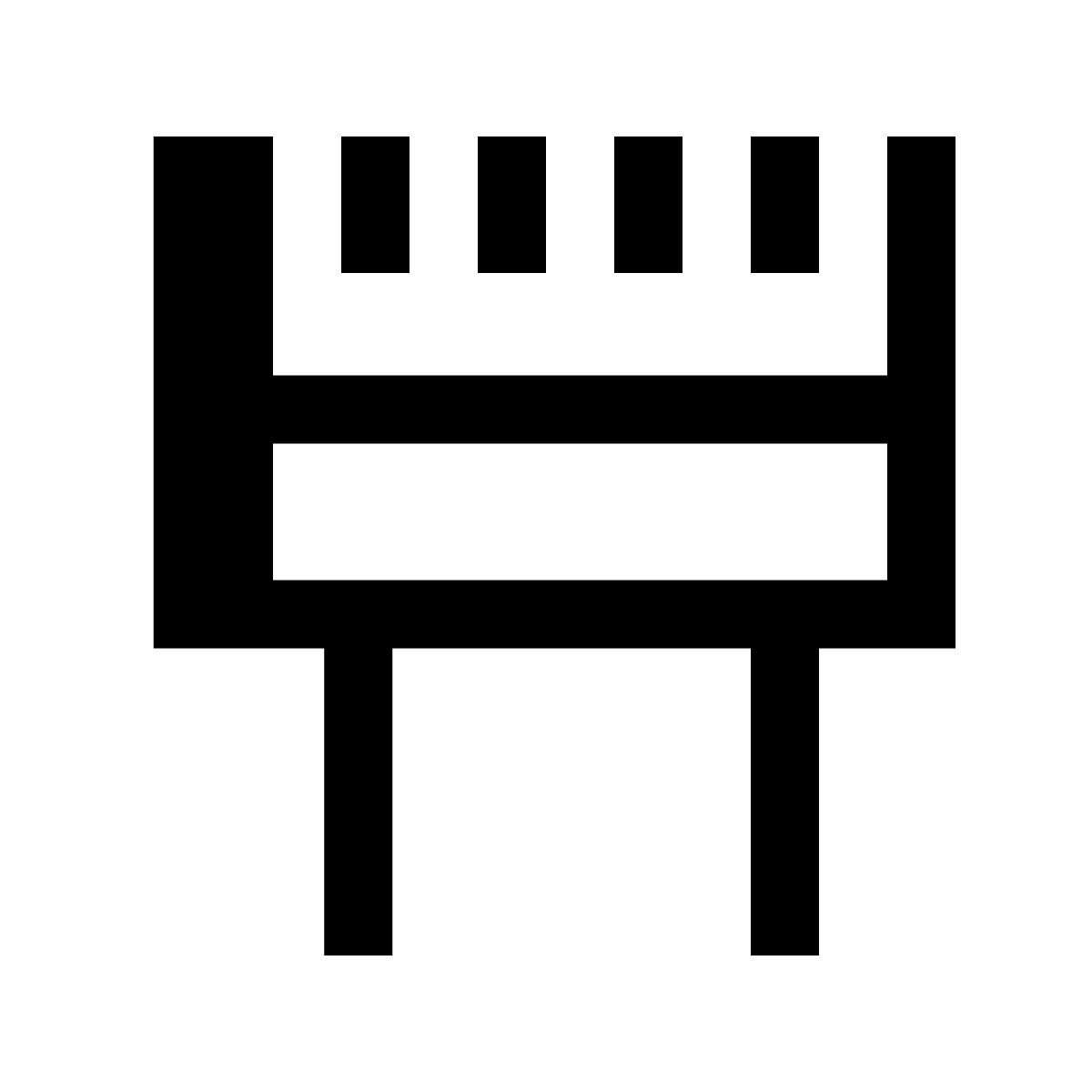 hatch style oscillator icon