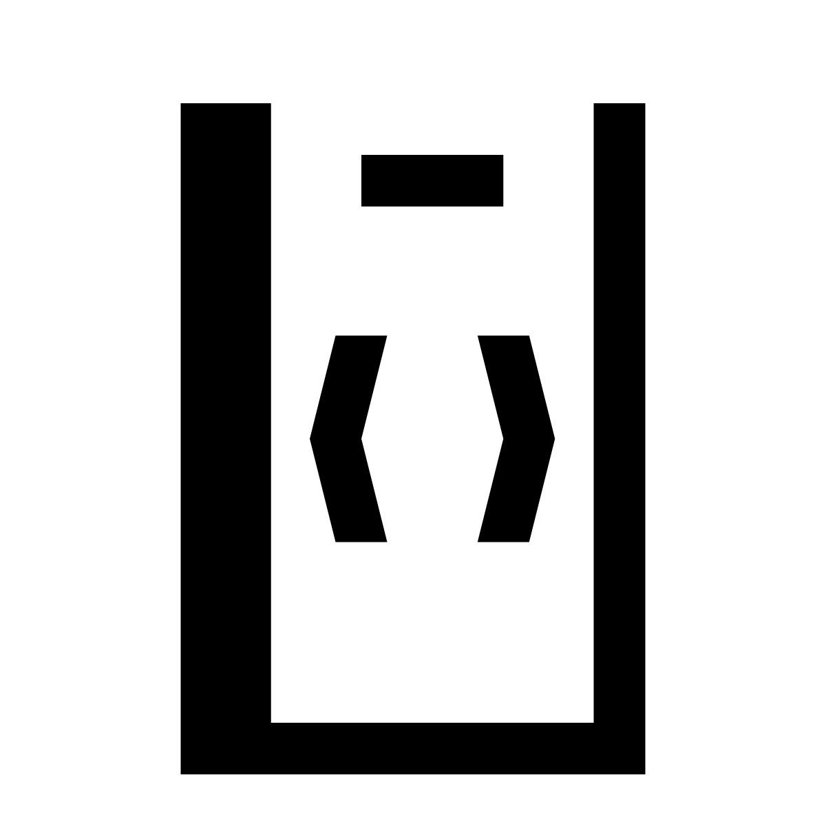 hatch style development icon