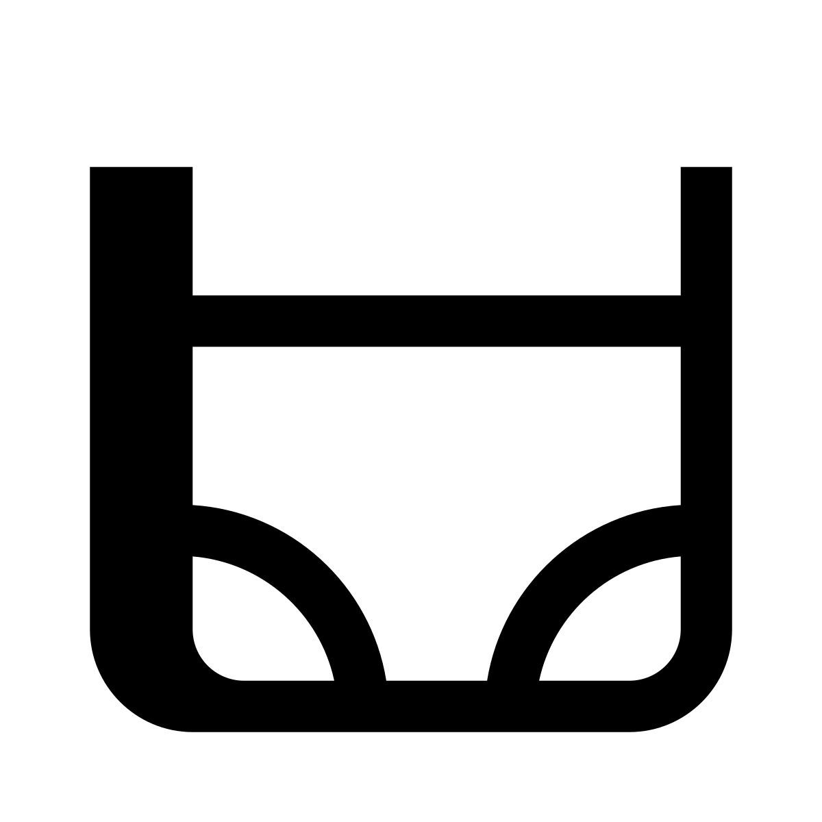 hatch style fralda icon