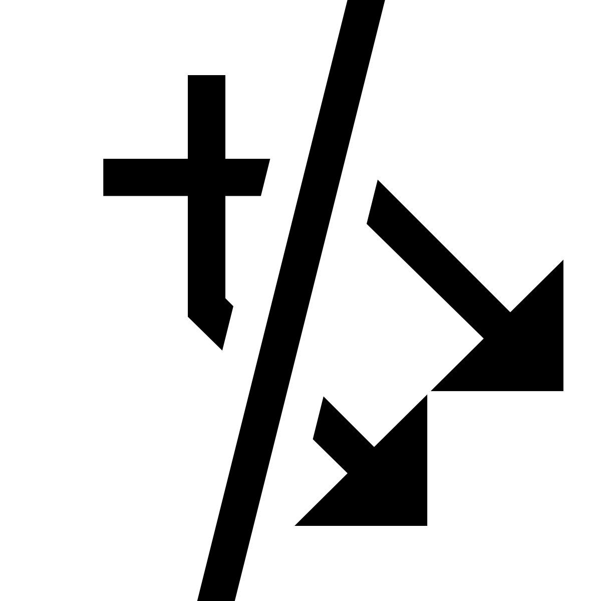 hatch style do not mix icon