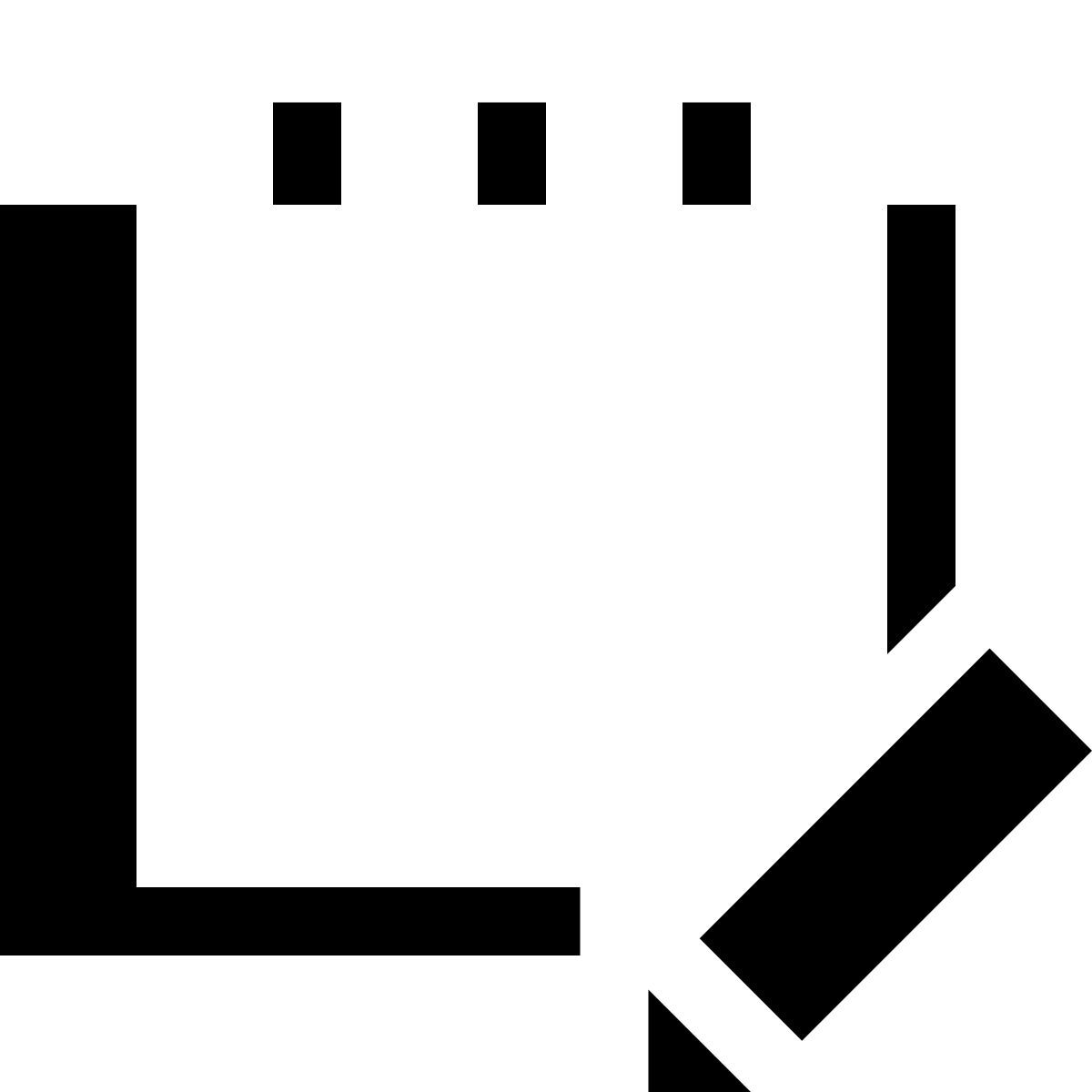 hatch style 캘린더 수정 icon