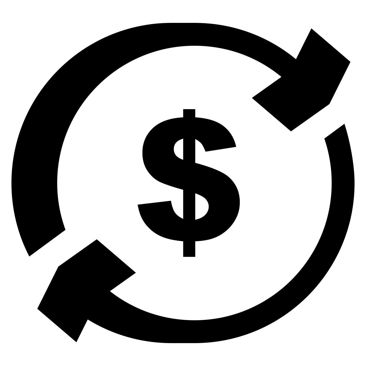 hatch style exchange dollar icon