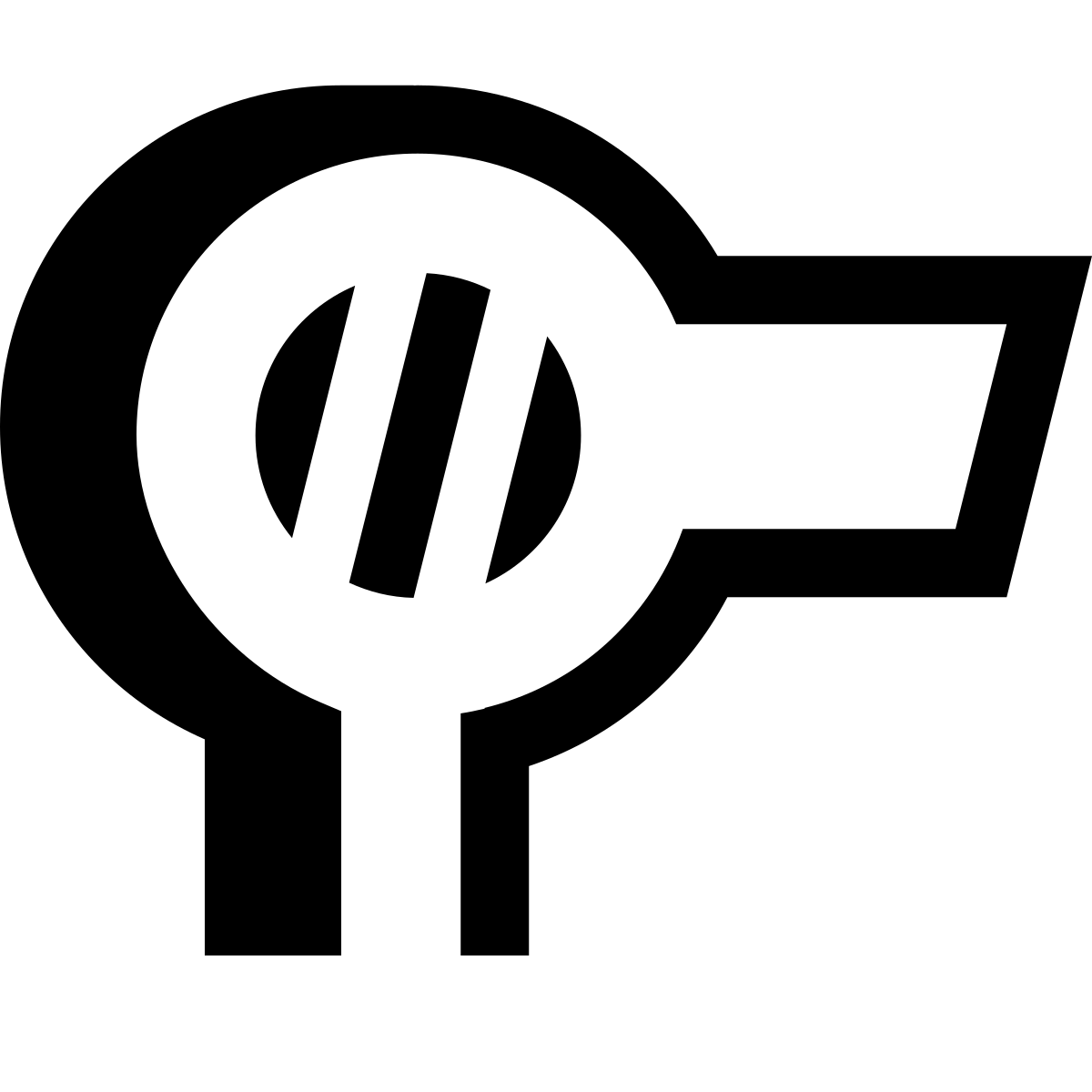 hatch style hair dryer icon
