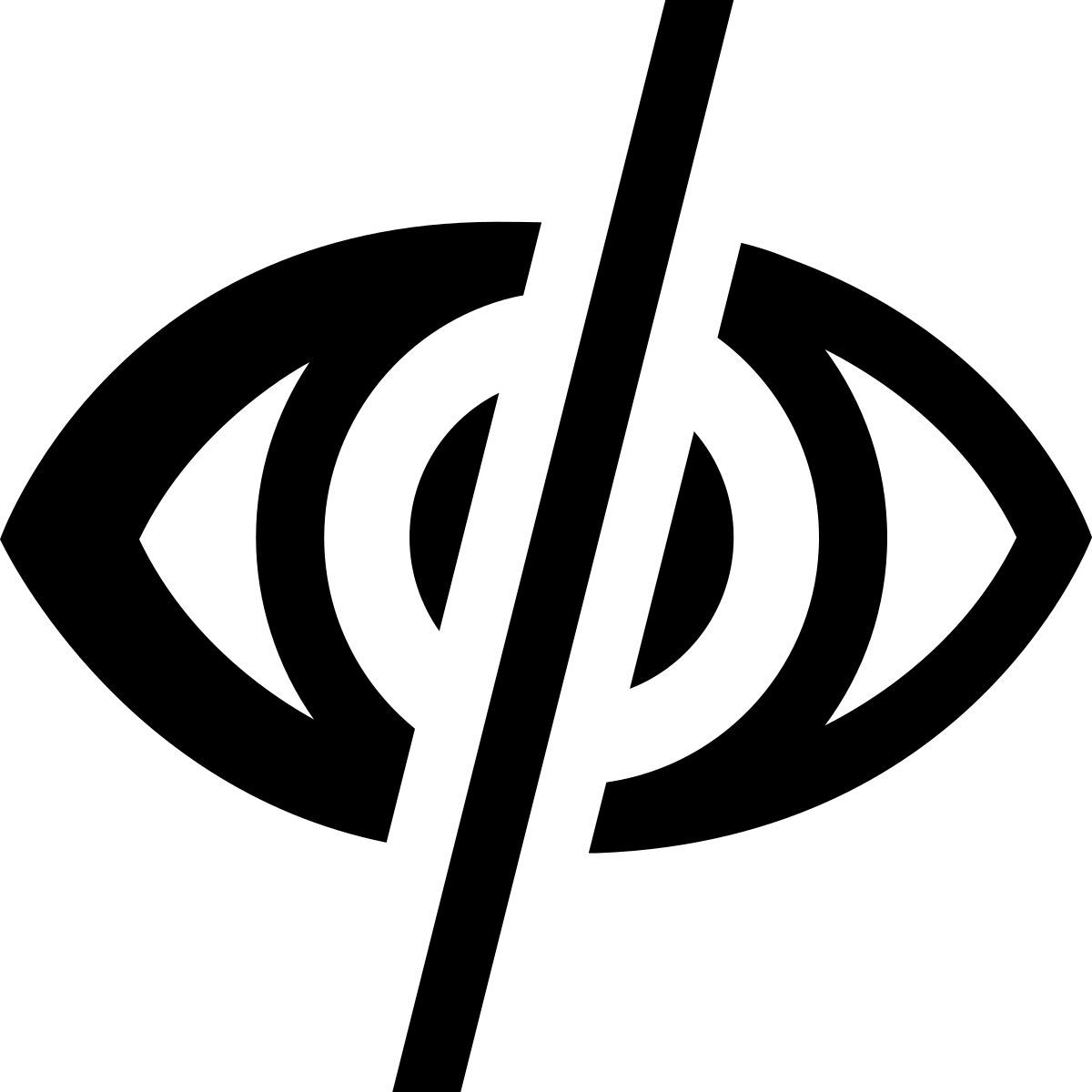 hatch style nascondere icon