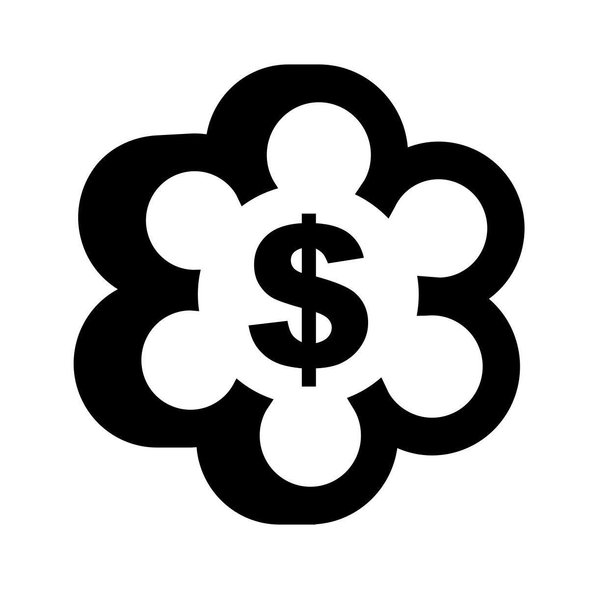 hatch style dólar de hong kong icon