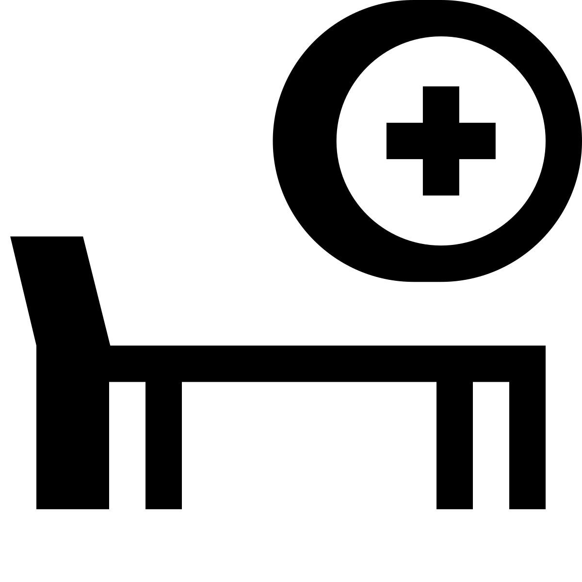 hatch style letto d&#39;ospedale icon