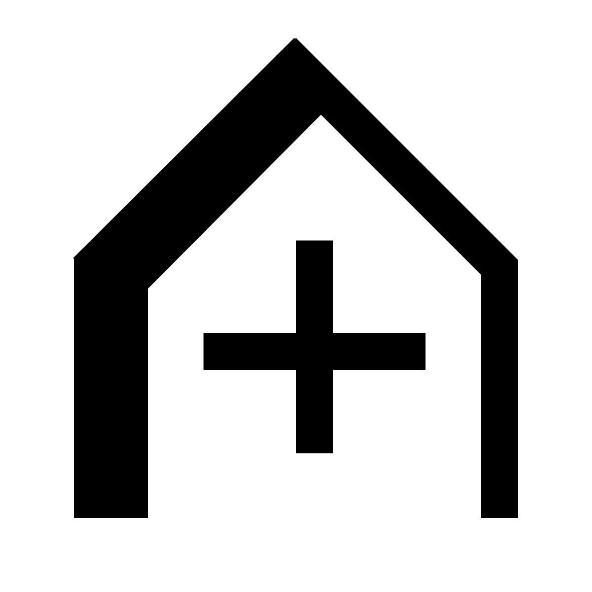 hatch style hospital icon