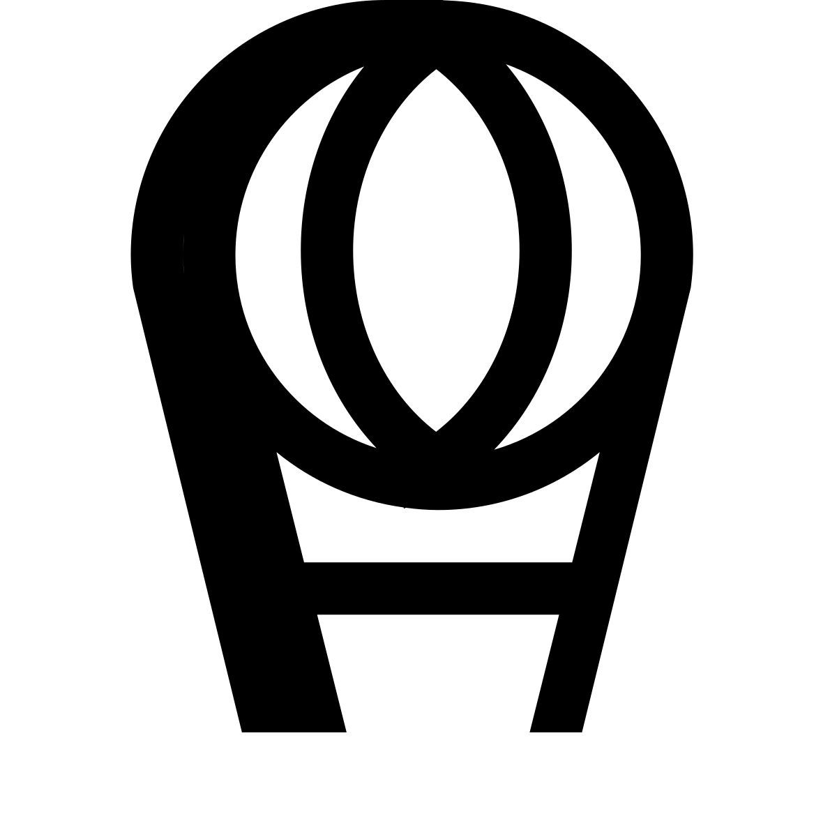 hatch style 열기구 icon