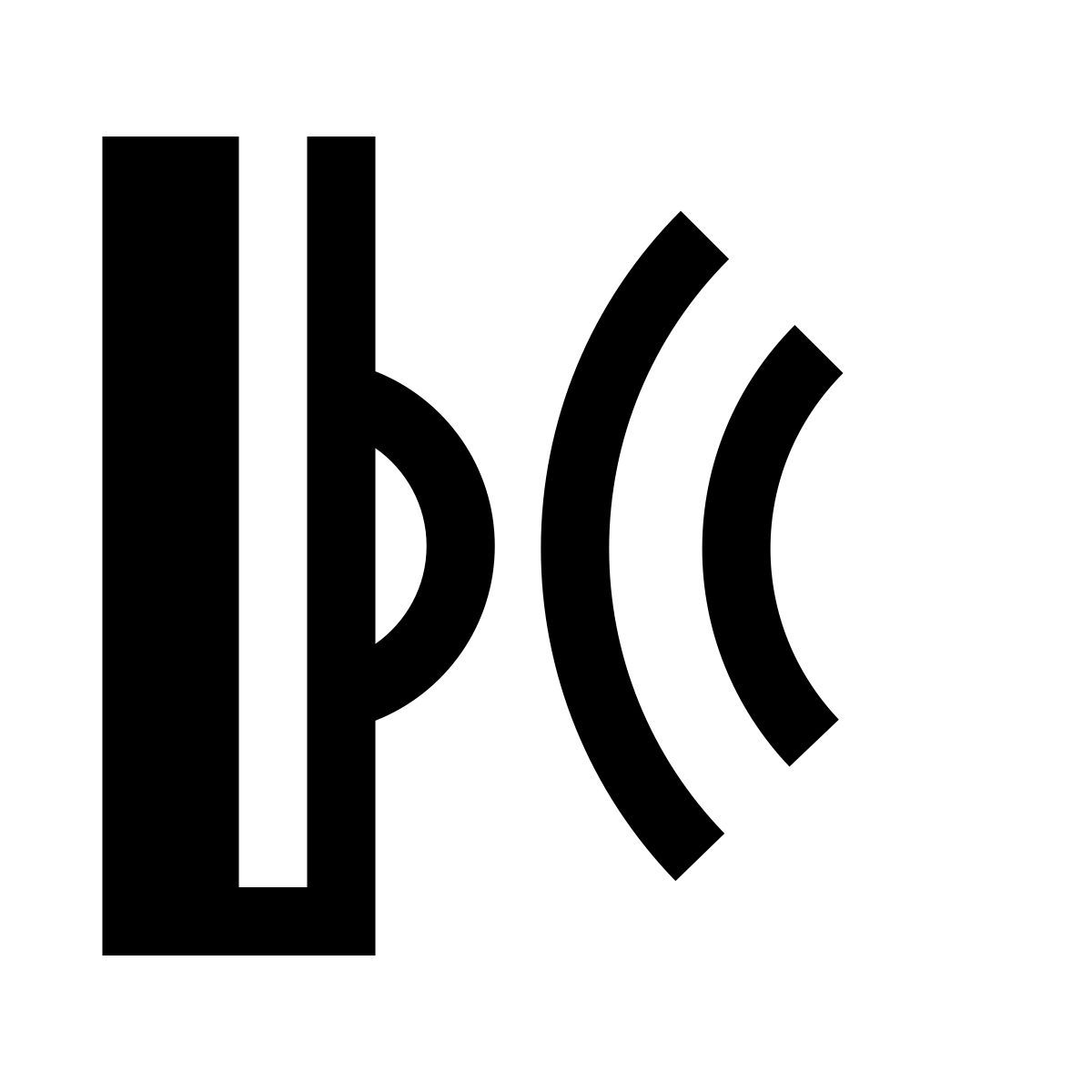 hatch style sensor infrarojo icon