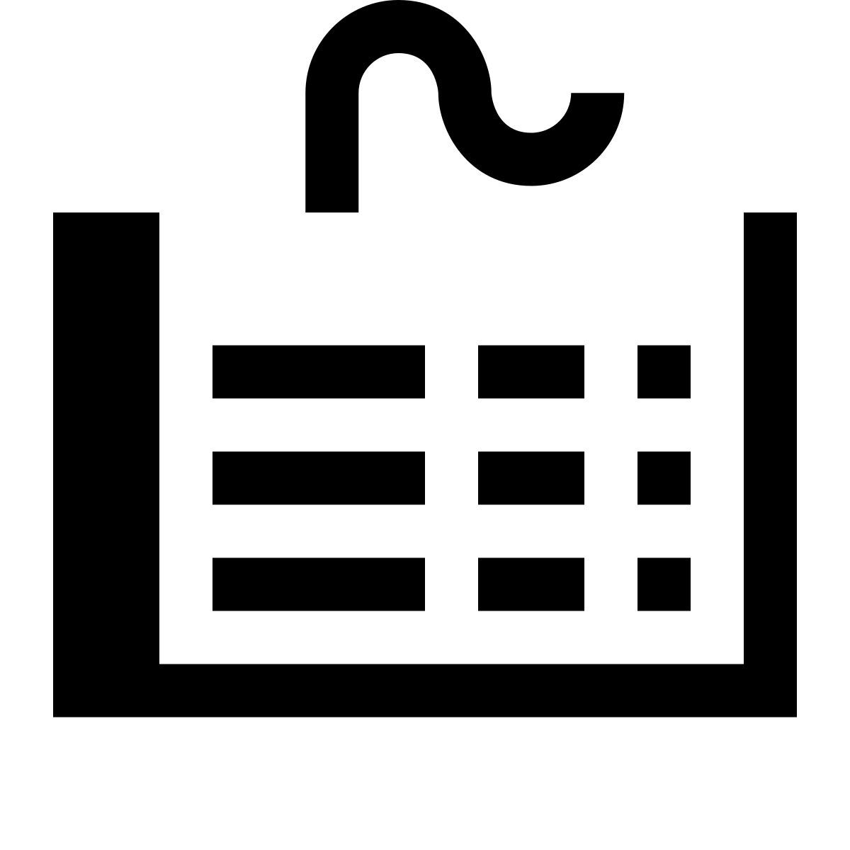 hatch style teclado icon