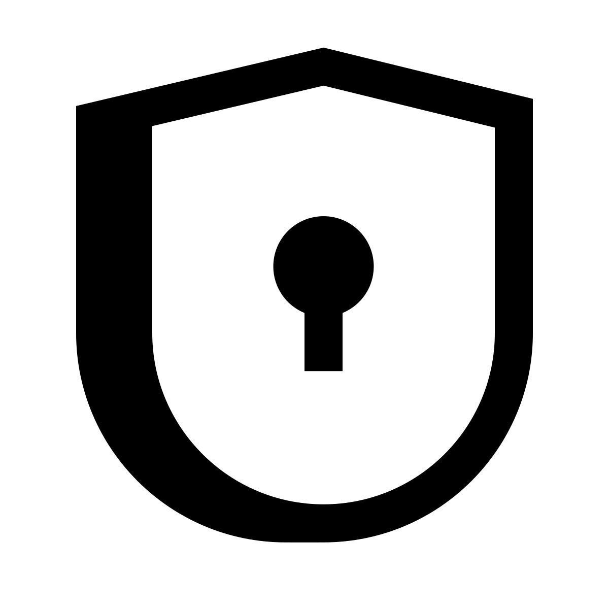 hatch style seguridad icon