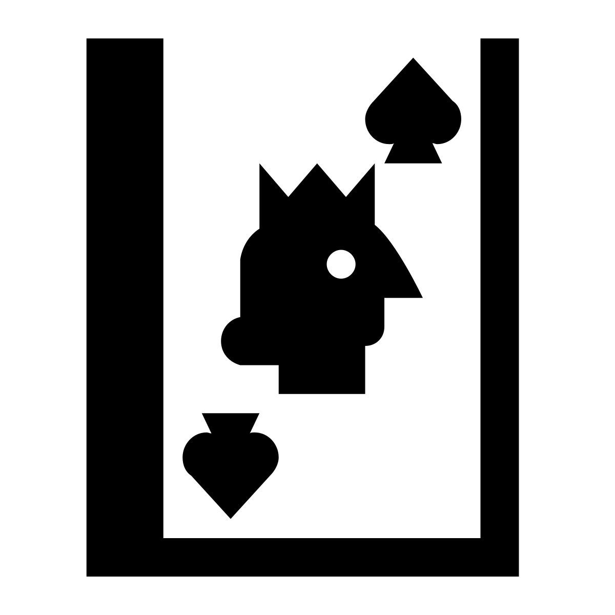 hatch style rey de espadas icon