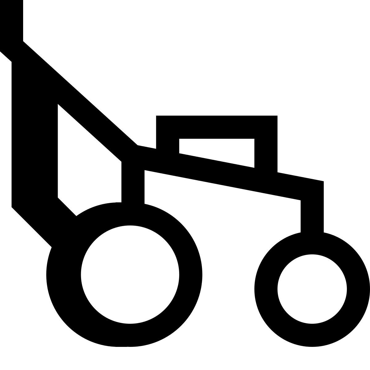 hatch style rasenmäher icon