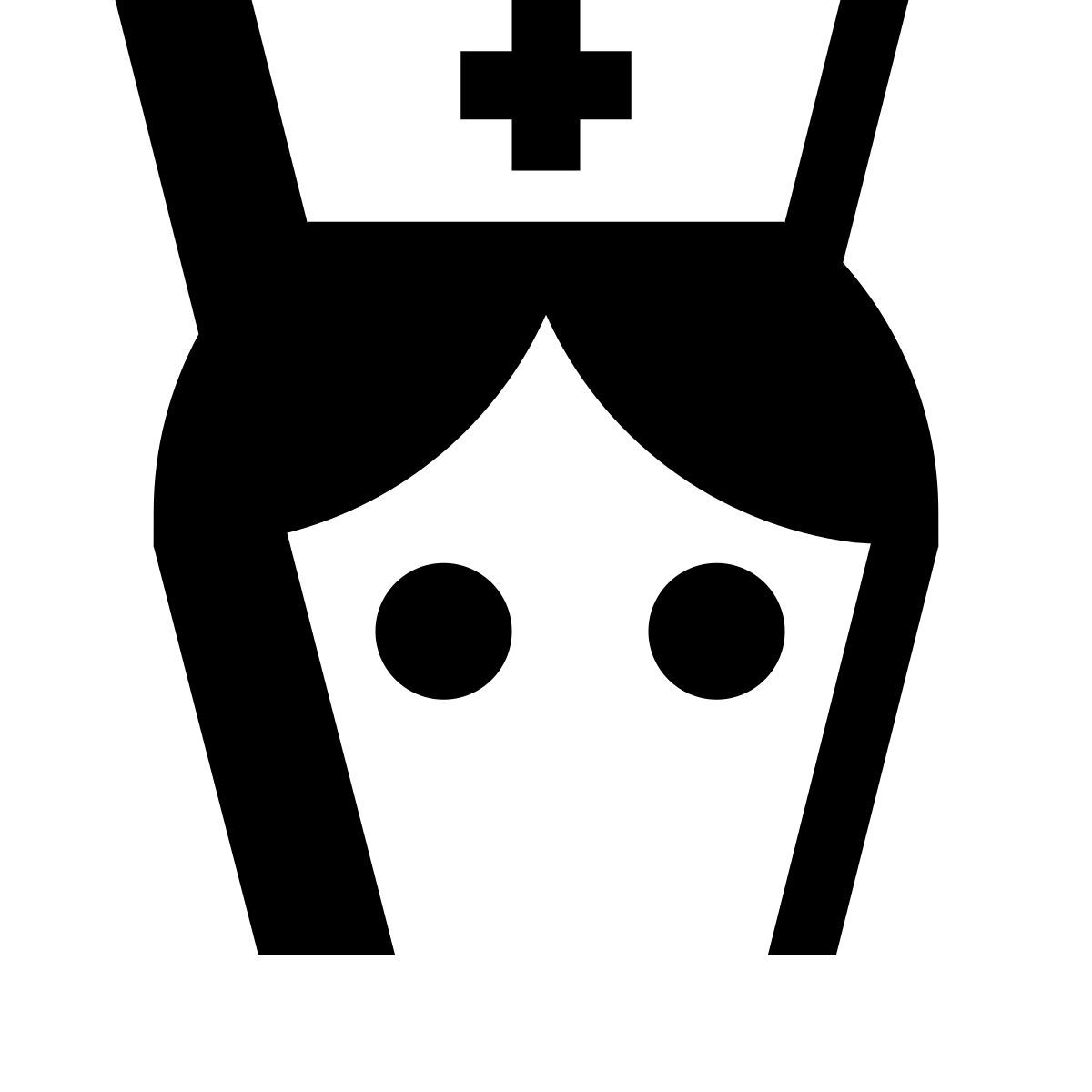 hatch style medical doctor icon
