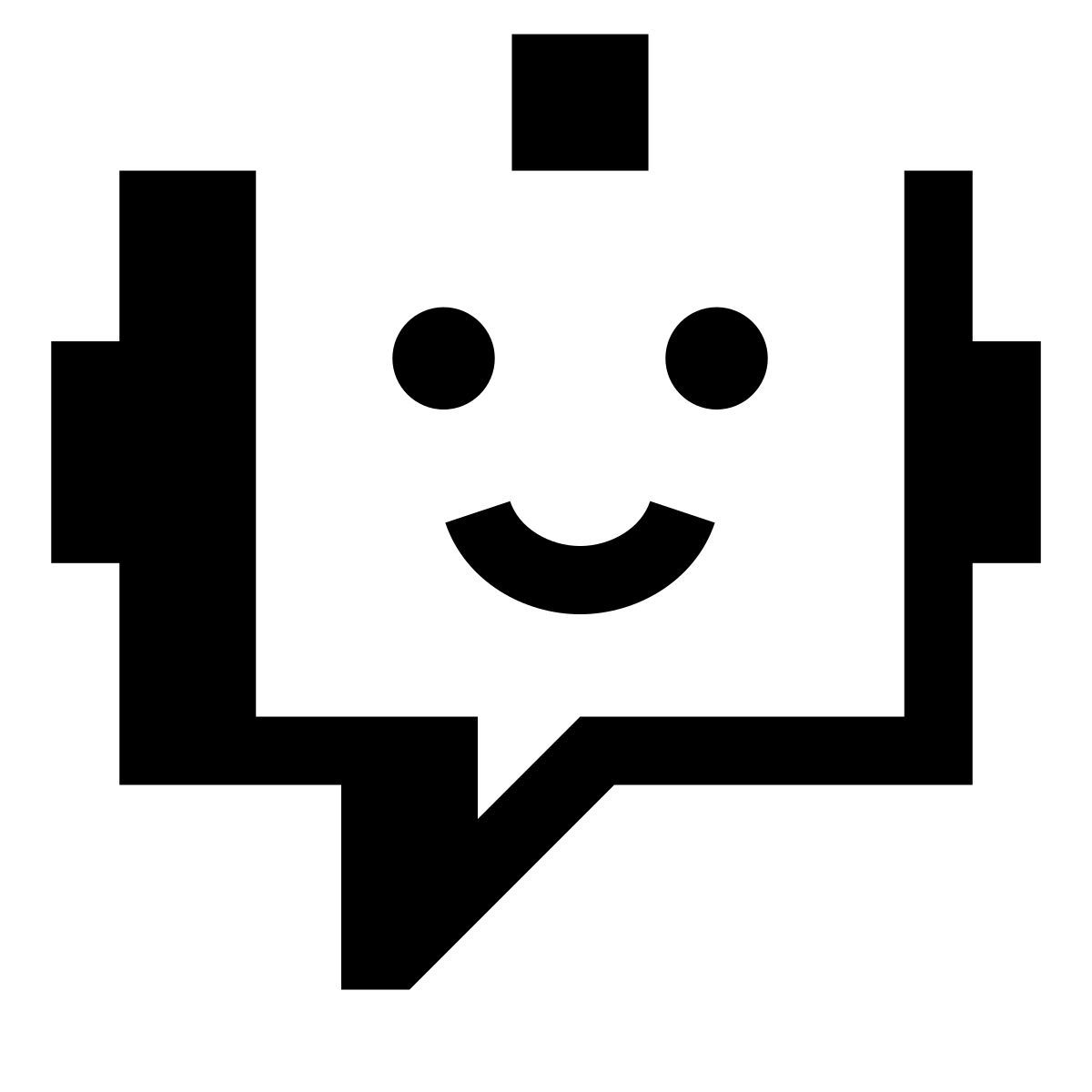 hatch style 메시지봇 icon