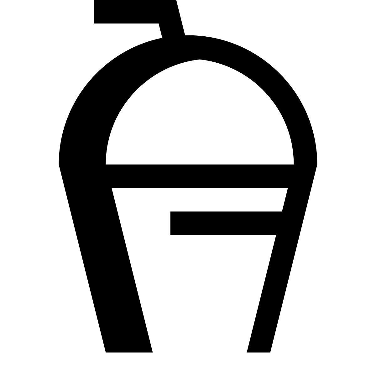 hatch style milkshake icon