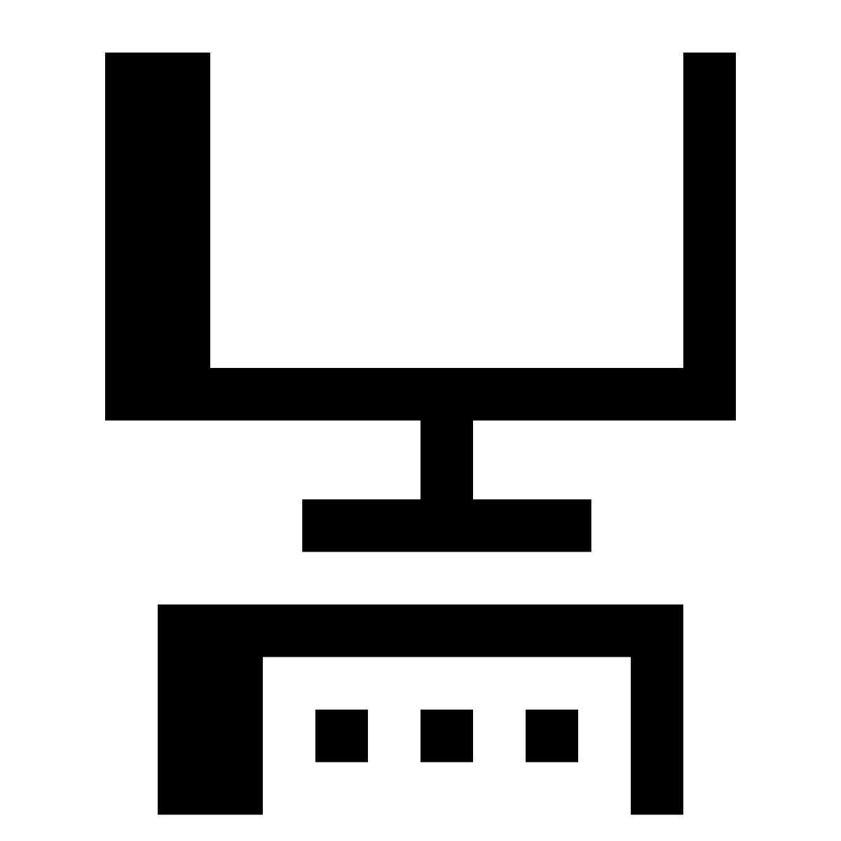 hatch style my computer icon