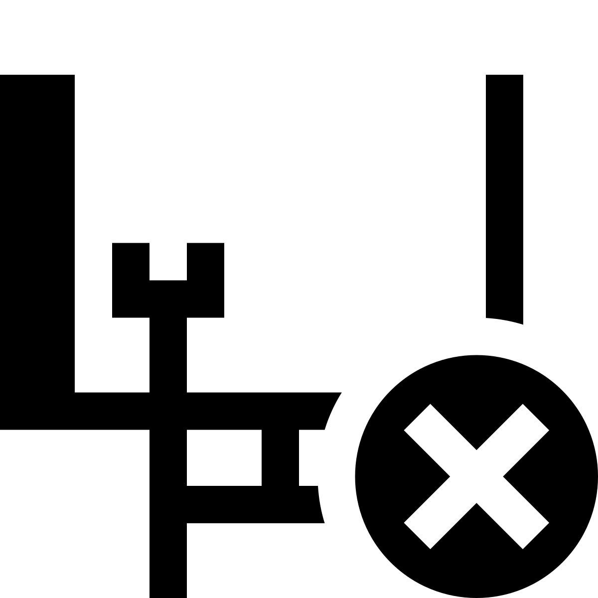 hatch style 네트워크 없음 icon