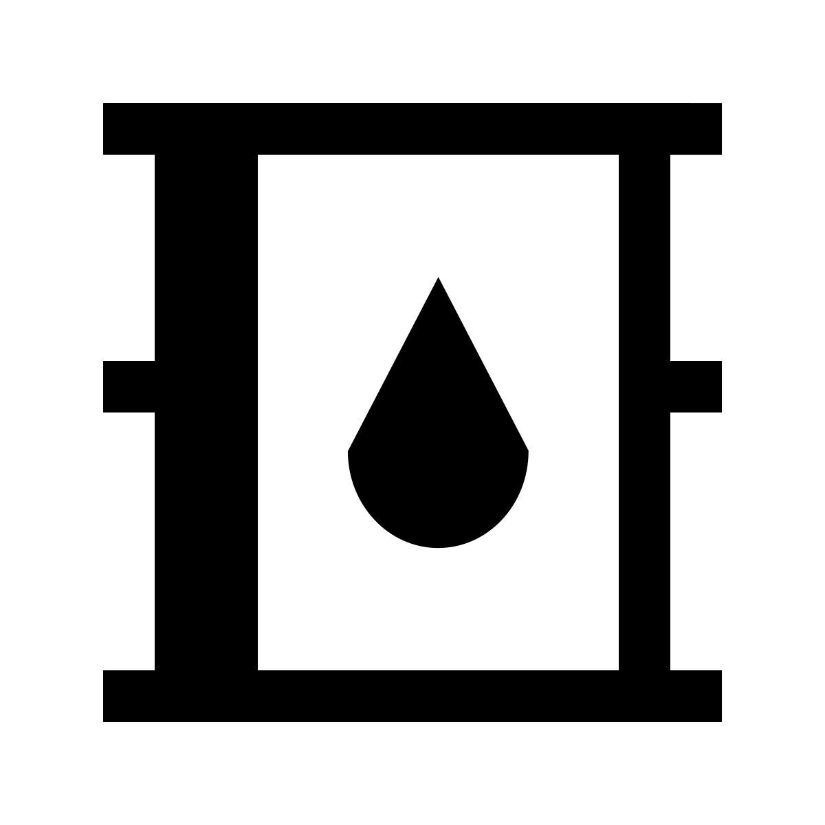 hatch style ölfass icon
