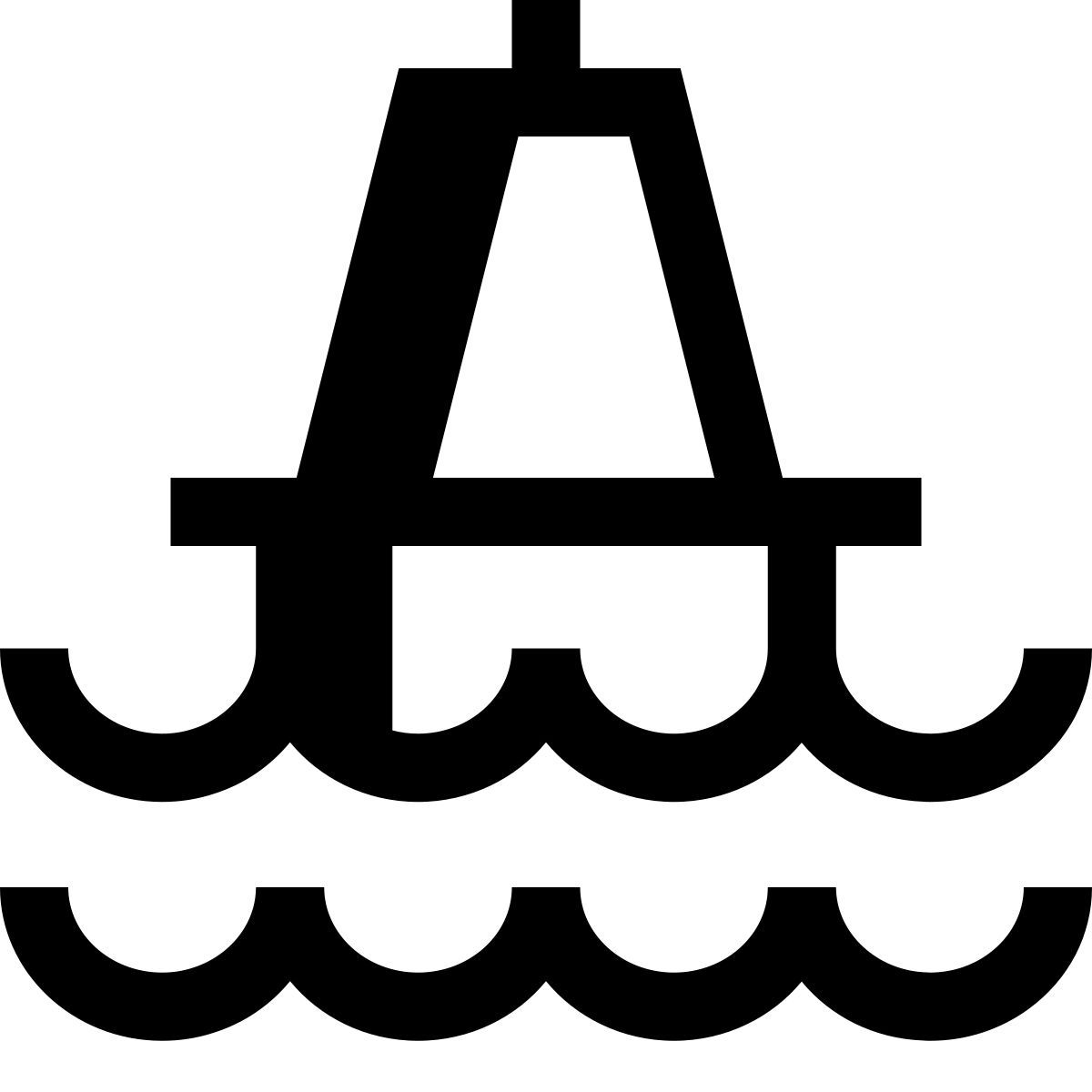 hatch style oil platform icon