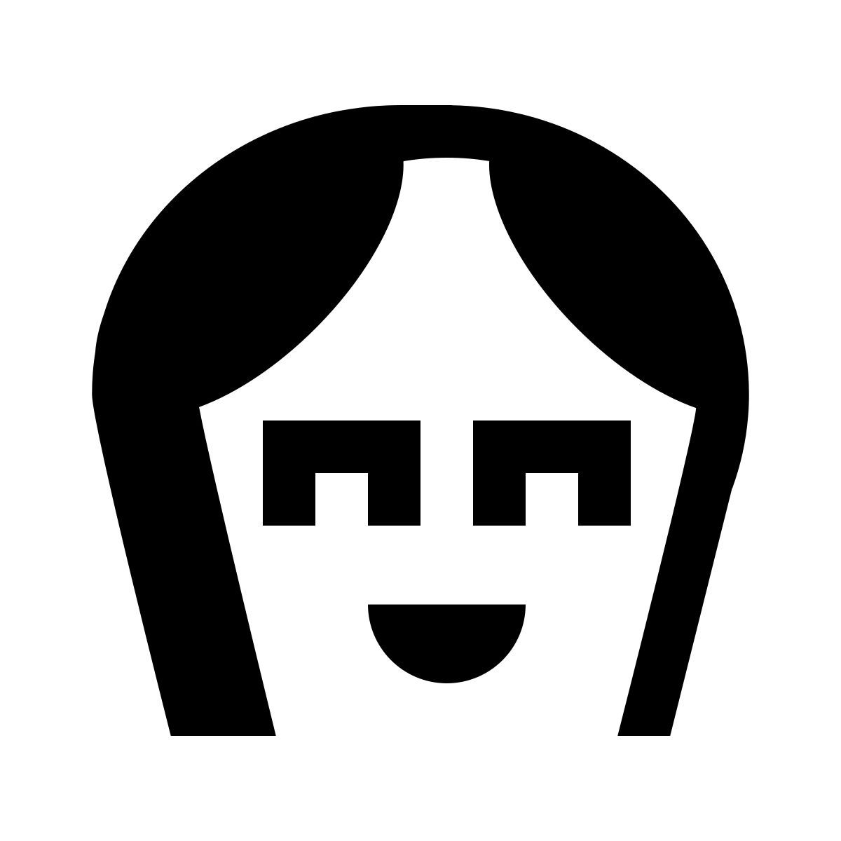 hatch style old man icon