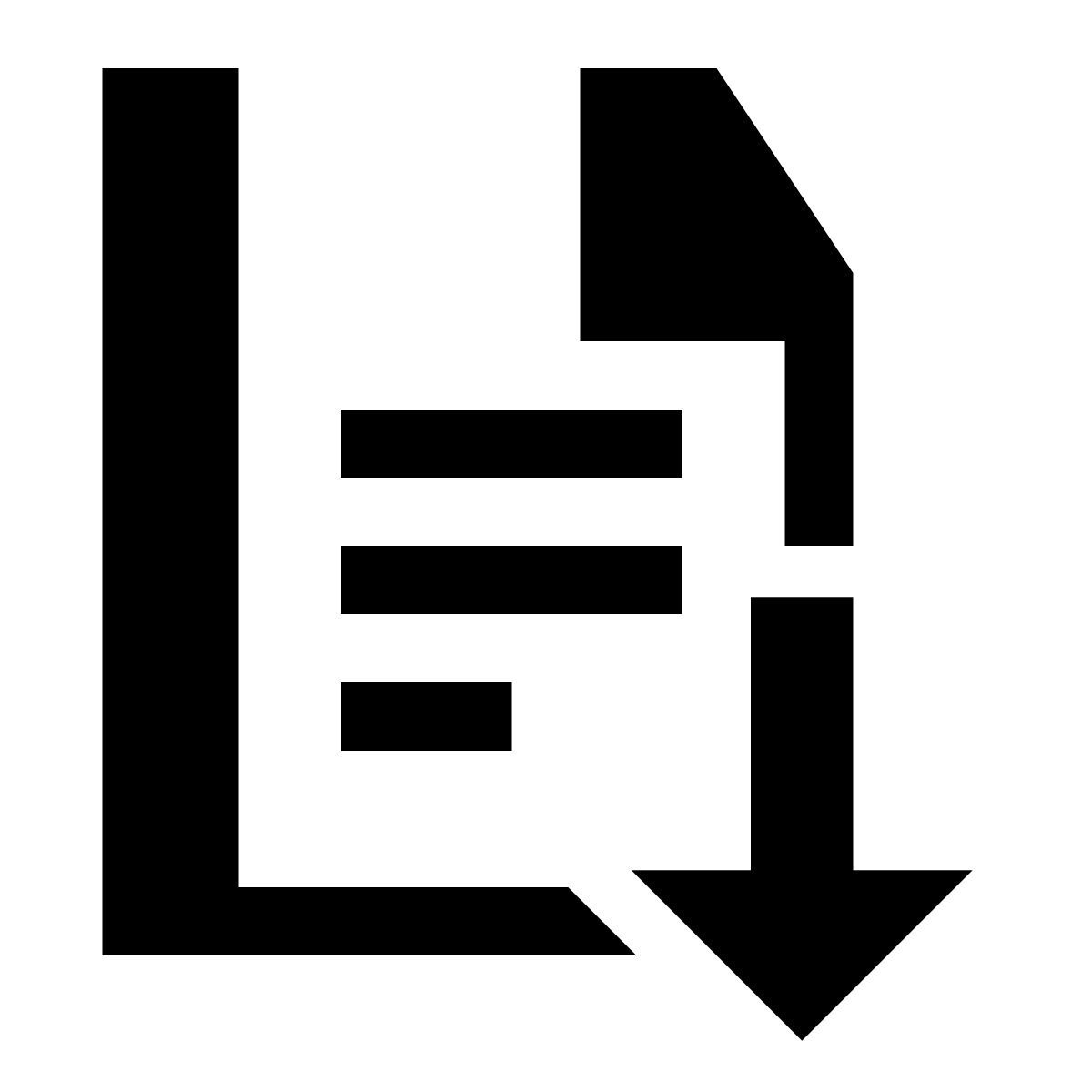 hatch style open document icon