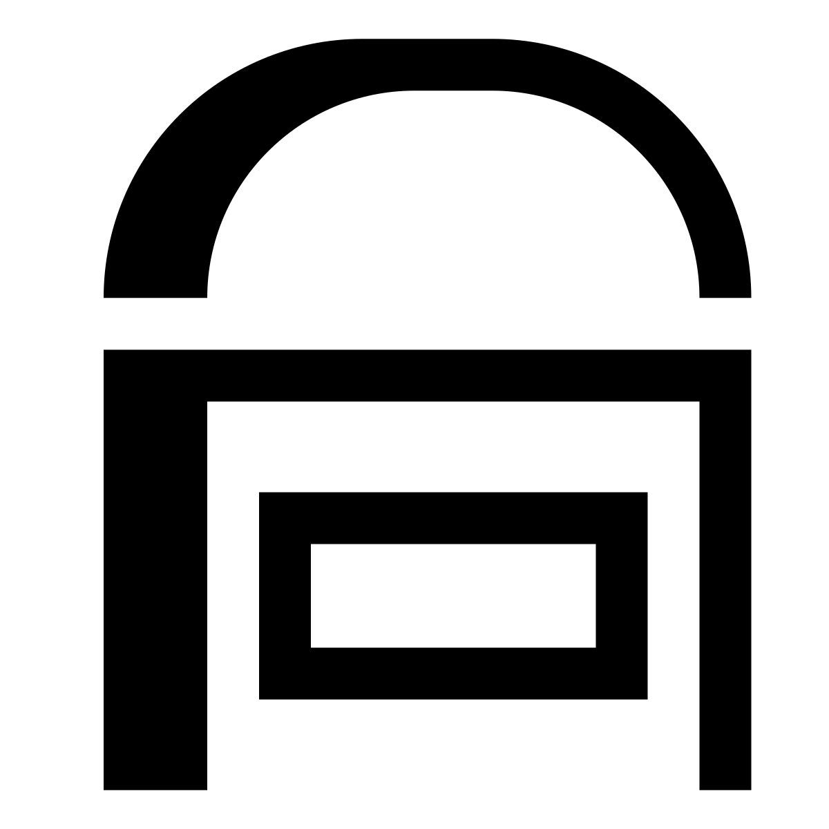 hatch style farbeimer mit etikett icon