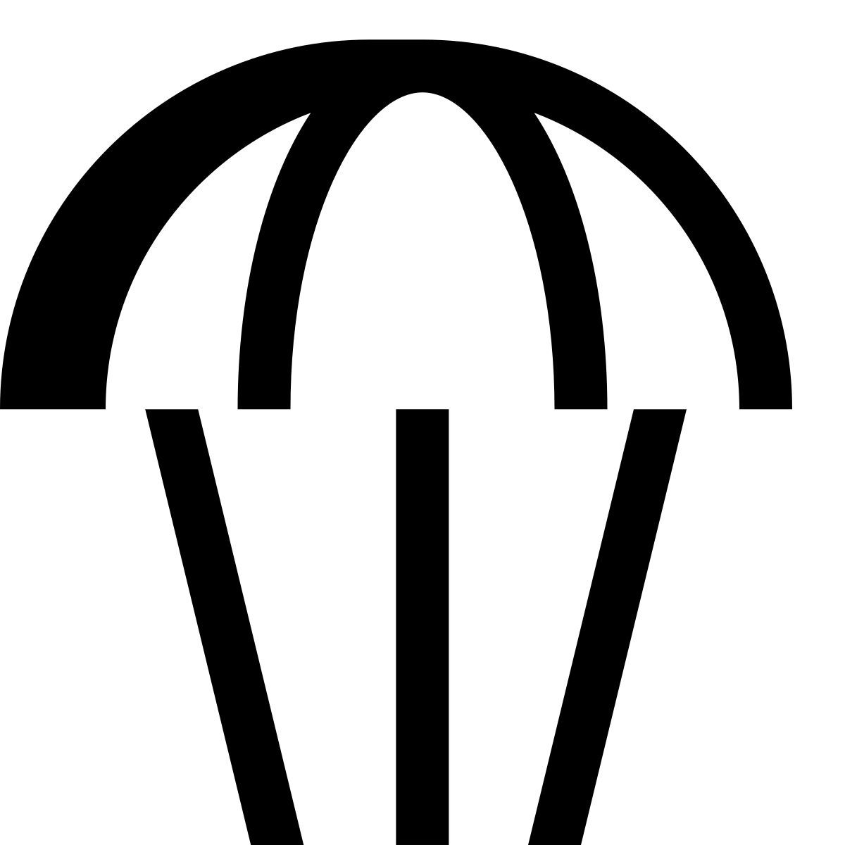 hatch style fallschirm icon
