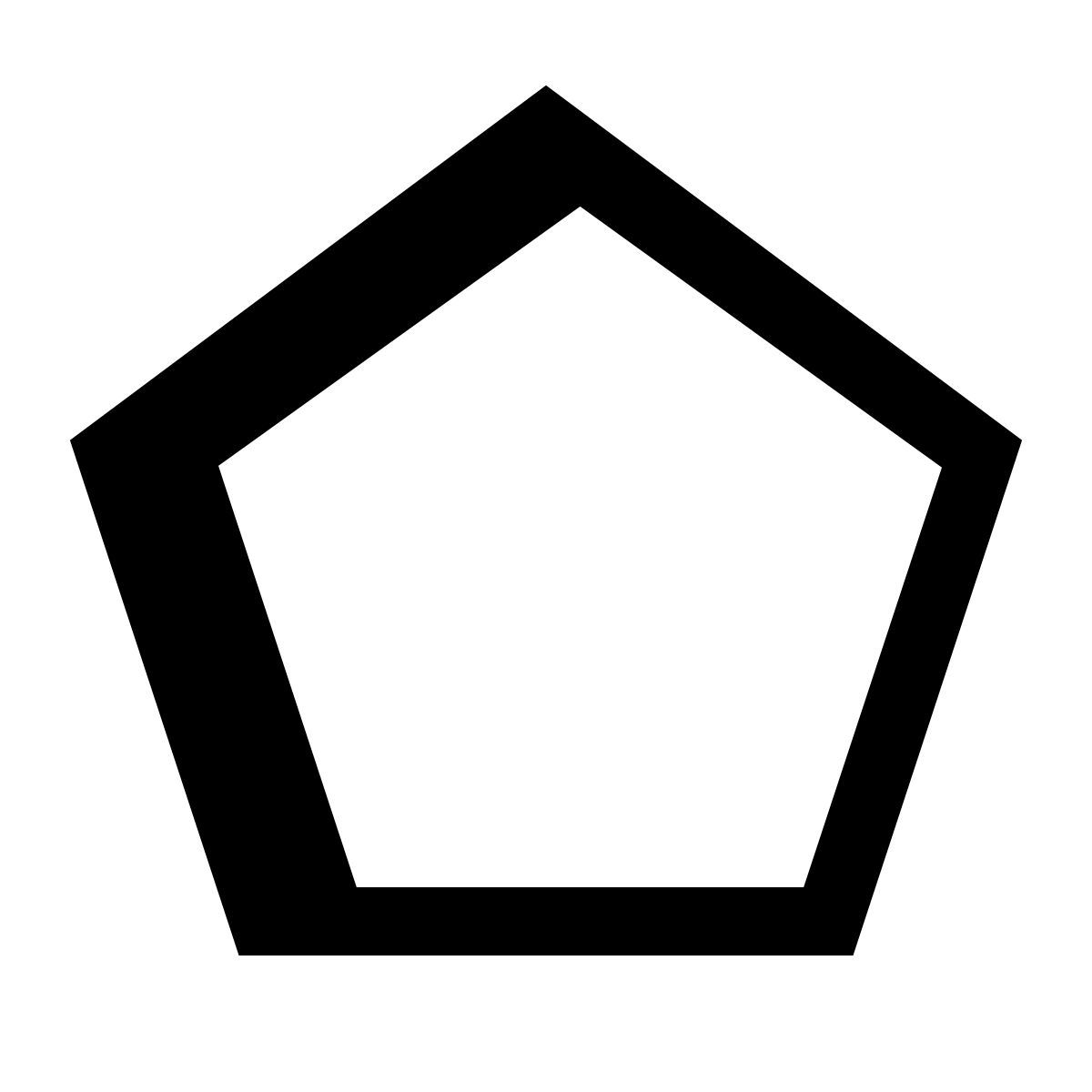 hatch style 五边形 icon