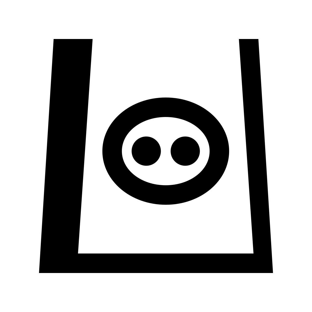 hatch style cibo per suini icon