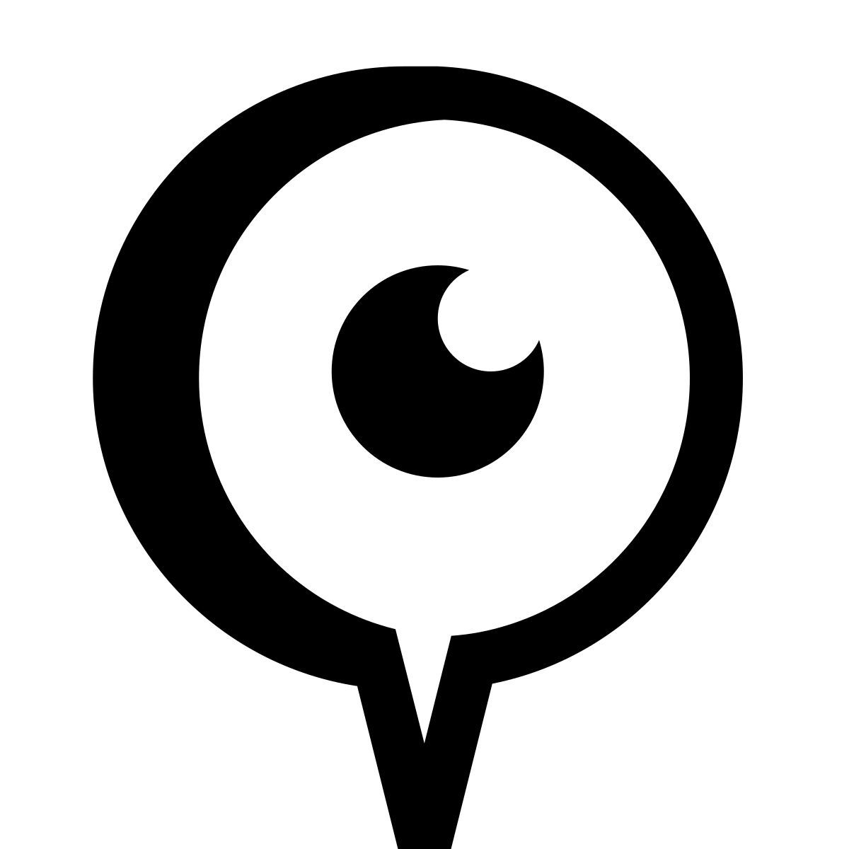 hatch style place marker icon