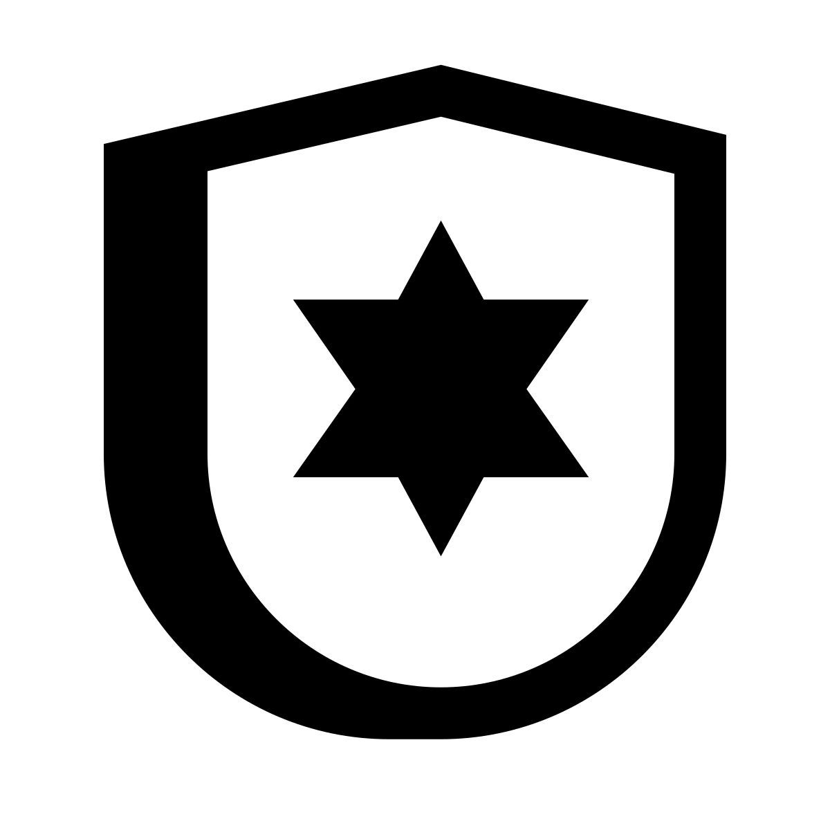 hatch style seguridad pública icon