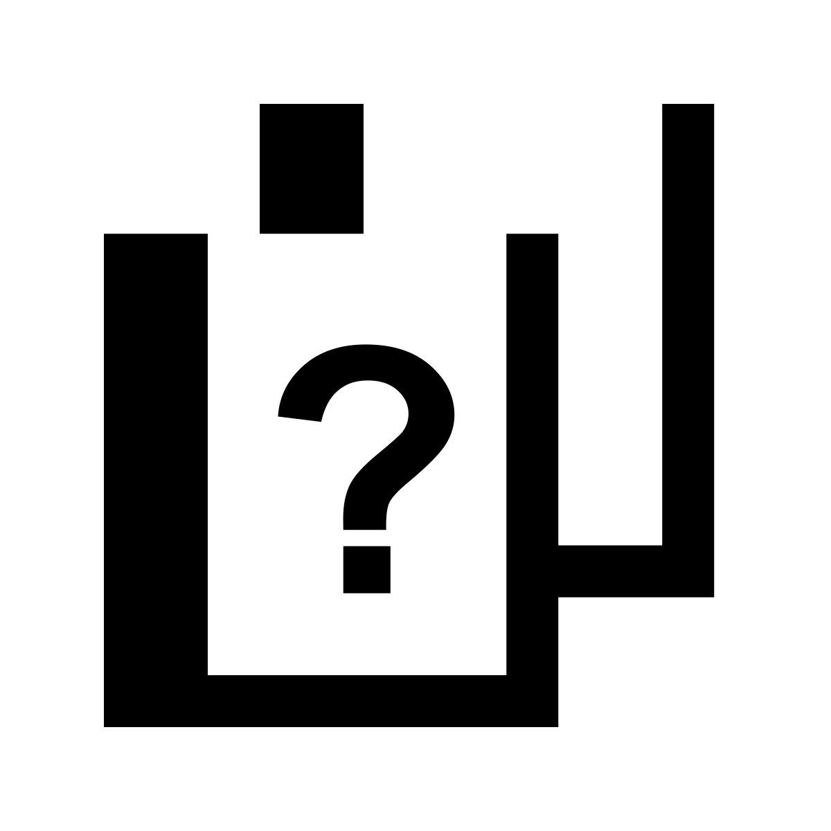 hatch style 询问 icon