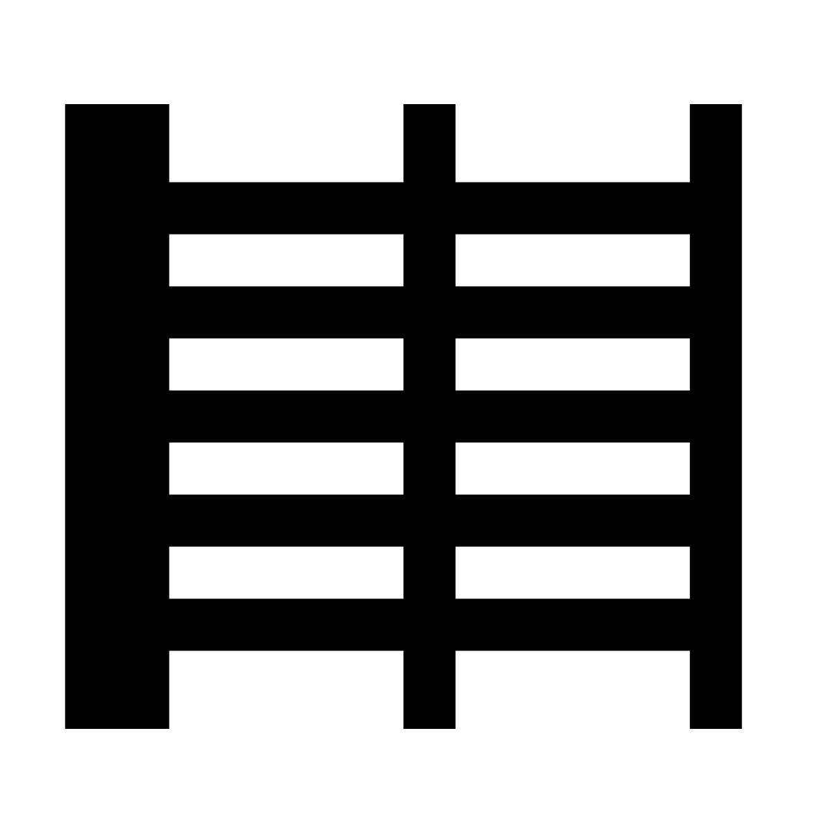 hatch style 架 icon