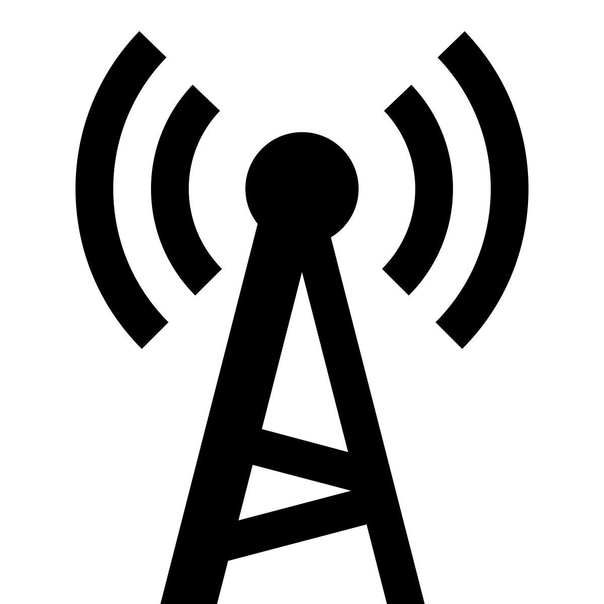 hatch style torre de radio icon