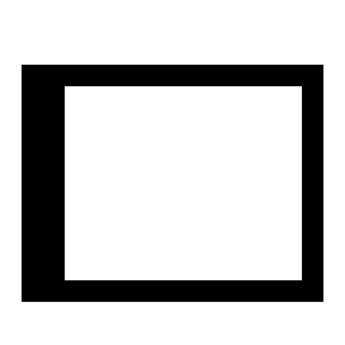 hatch style rectangle icon