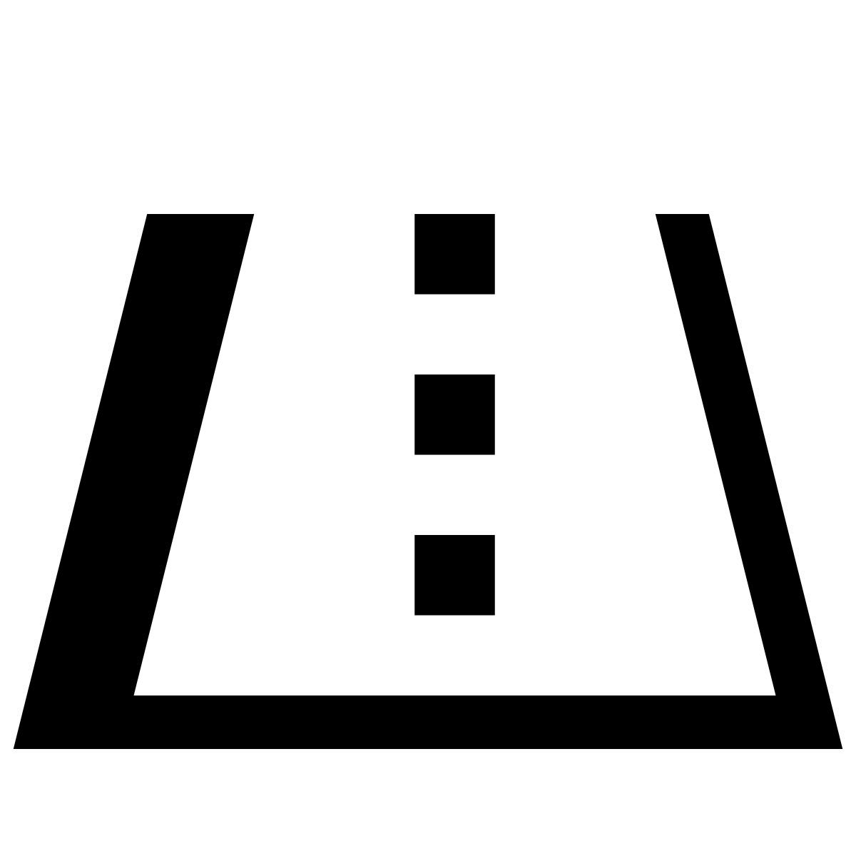 hatch style 도로 표지판 icon