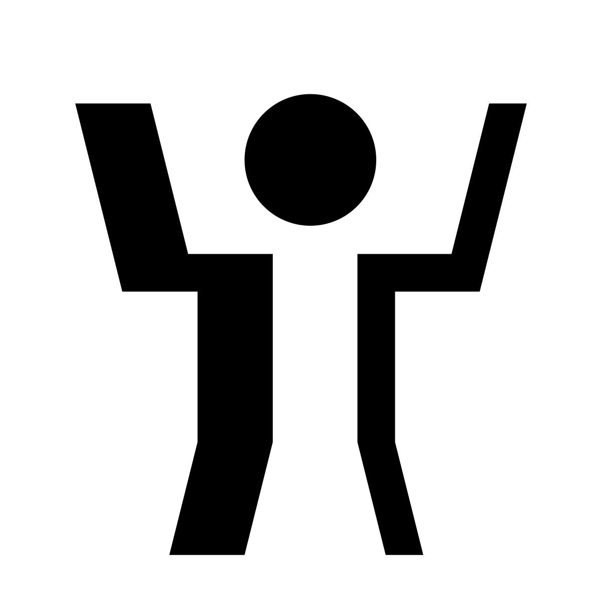 hatch style parachutisme icon