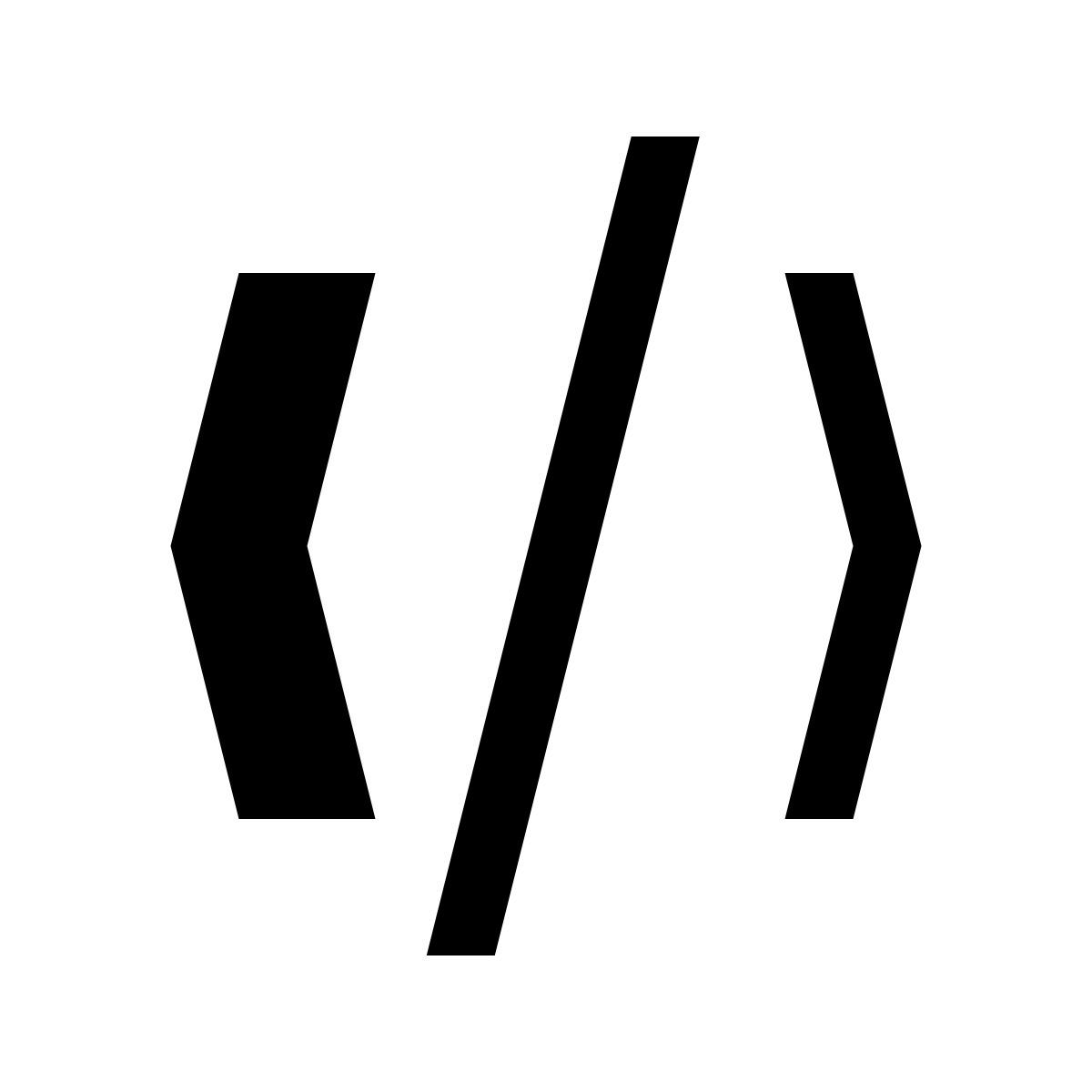 hatch style code source icon