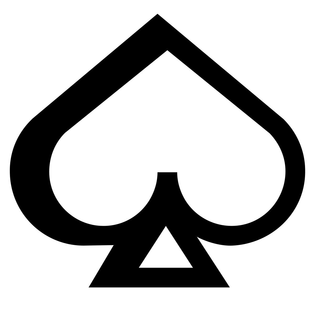 hatch style 黑桃 icon