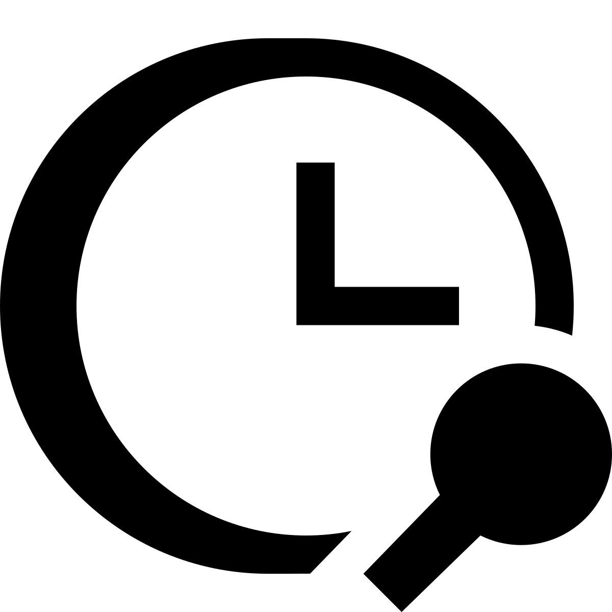 hatch style ricerca orario icon