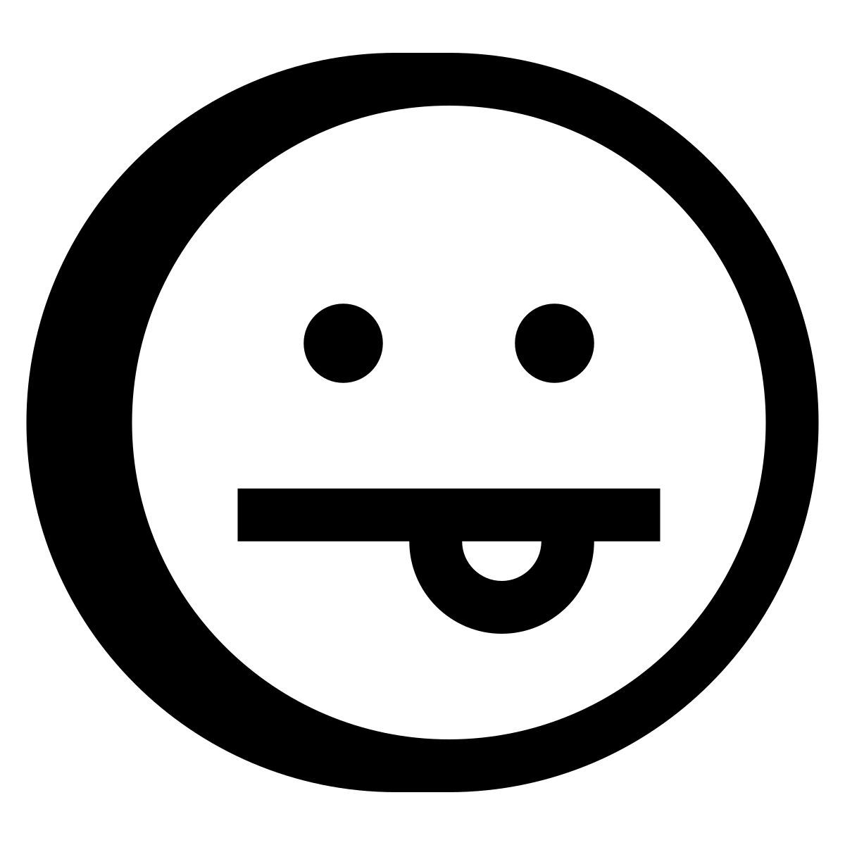 hatch style 伸出舌头 icon