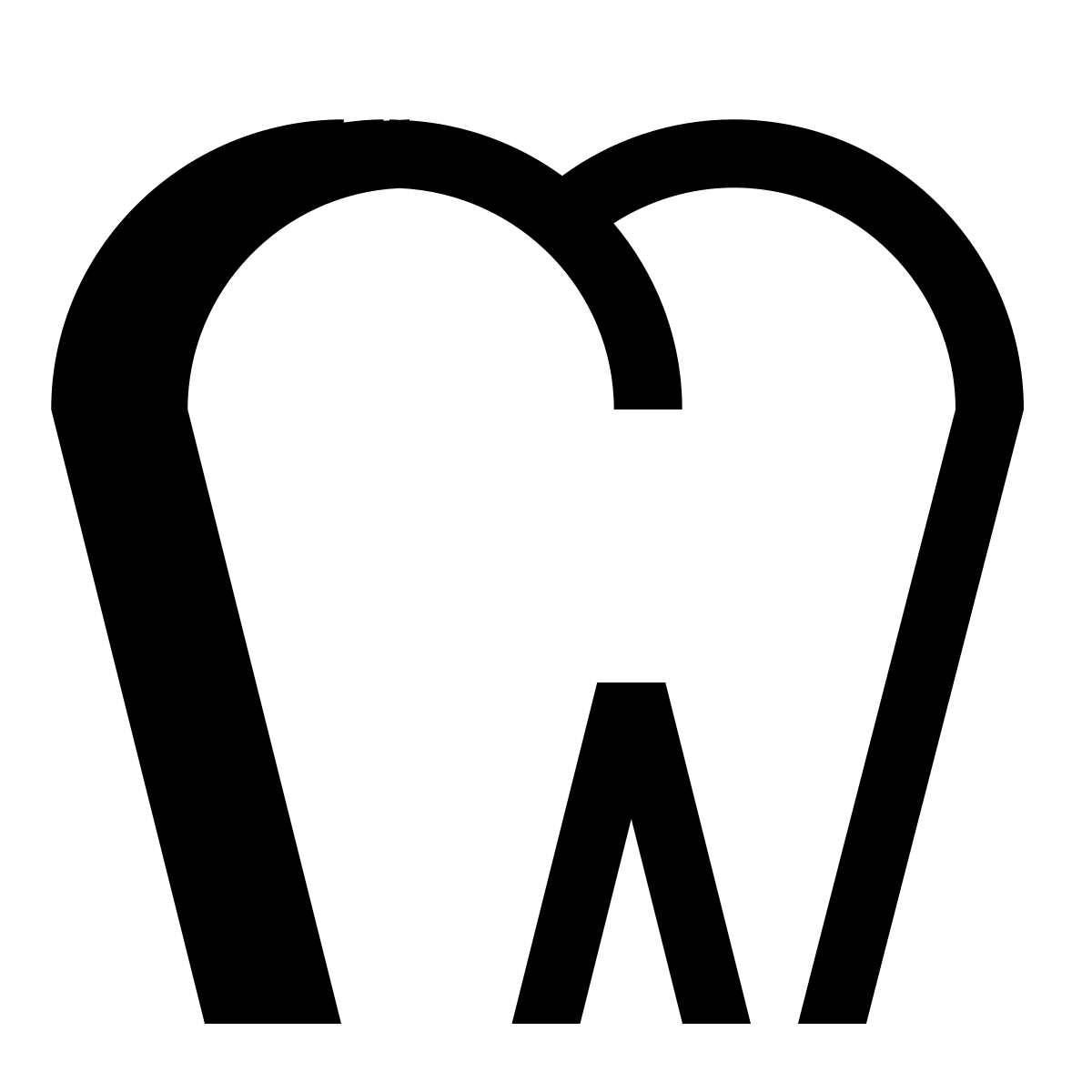hatch style tooth icon