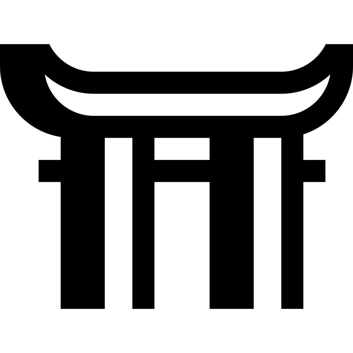 hatch style año nuevo japonés icon