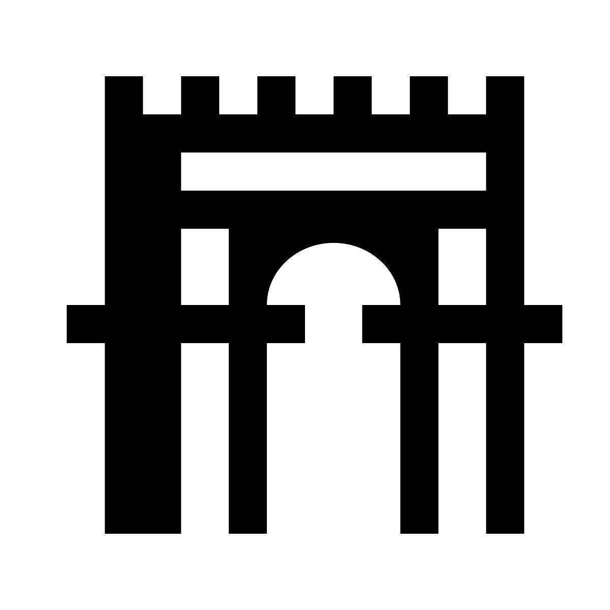 hatch style triumphbogen icon