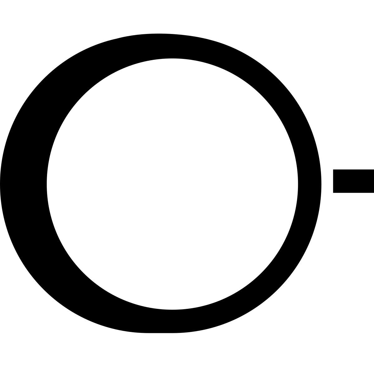 hatch style bouton de radio non coché icon