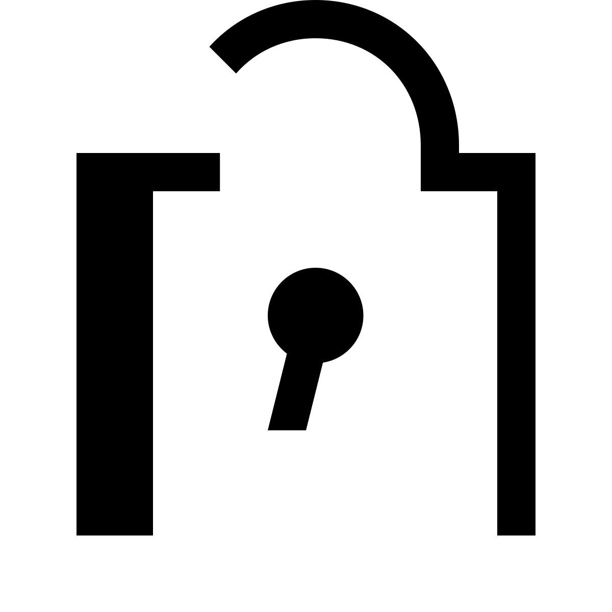 hatch style 잠금 해제 icon