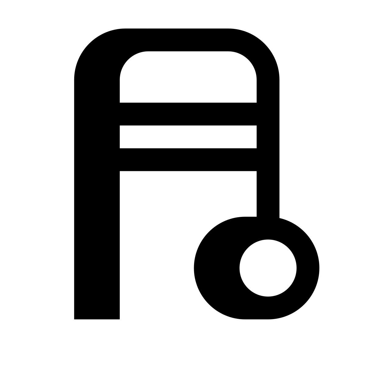 hatch style 보행자 icon