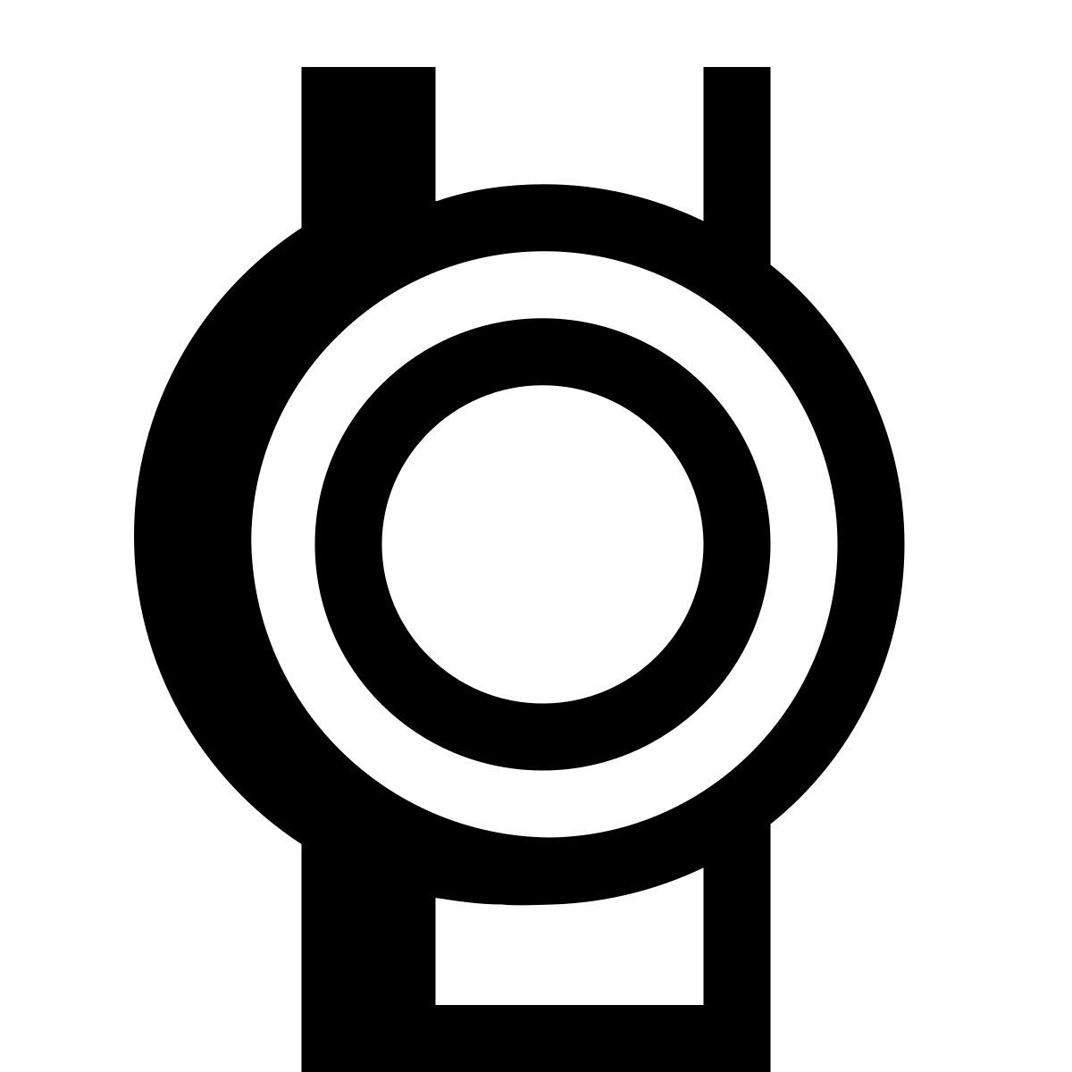 hatch style 시계 돌아보기 icon